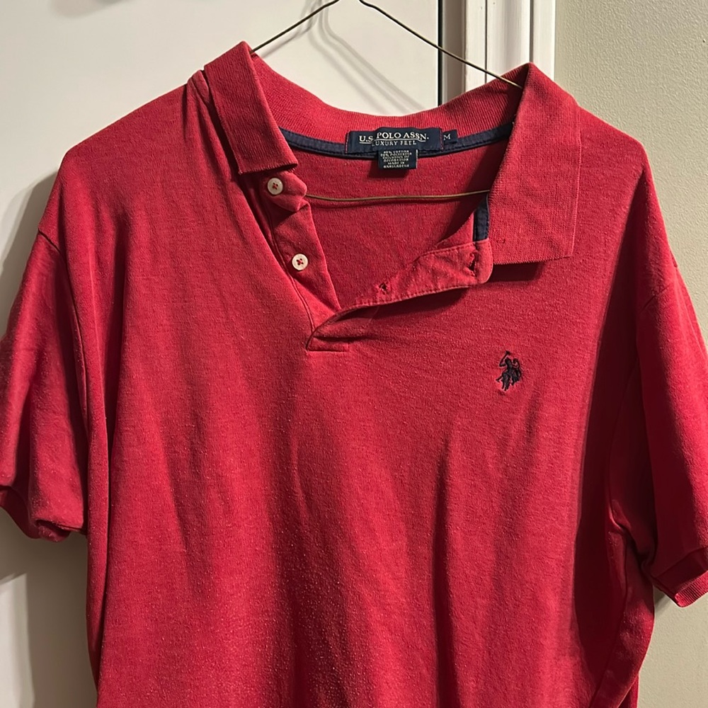 Men’s Red Polo Shirt